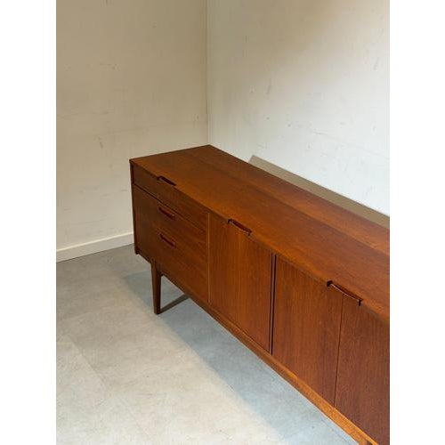 Wood Mid-Century Modern British Teak Sideboard from Nathan For Sale - Image 7 of 8