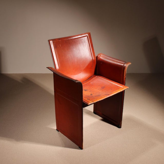 Korium Armchair by Tito Agnoli for Matteo Grassi, Italy, 1980s For Sale - Image 10 of 13