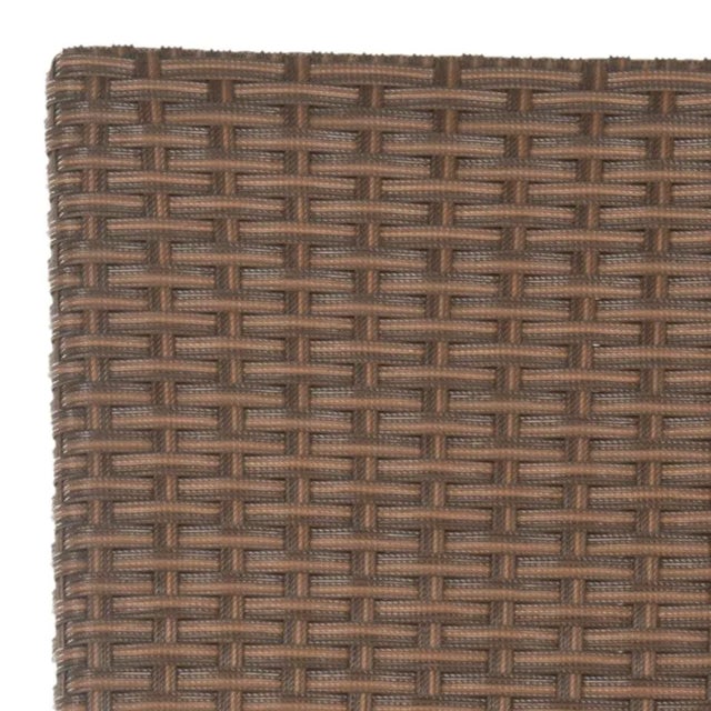 Mitchell Indoor-Outdoor Barstool in Brown For Sale - Image 4 of 6