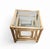 Bamboo Nesting Side Tables with Clear Glass Tops, 1970s, Set of 3 For Sale - Image 3 of 12