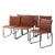 Set of 6 1407 Chairs by Richard Schultz for Knoll, Circa 1980s For Sale