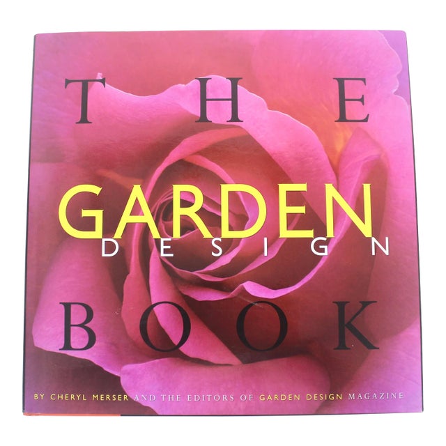 1997 the Garden Design Book First Edition Hard Cover Coffee Table Book For Sale