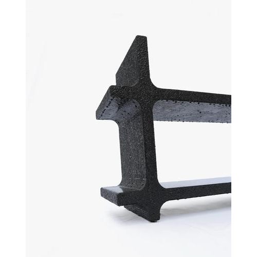 Brown Black Stal Bench by Arthur Bitsch For Sale - Image 8 of 9