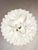 Contemporary Frosted “Selle” Murano Glass Chandelier in Mazzega Style by Simoeng For Sale - Image 4 of 8