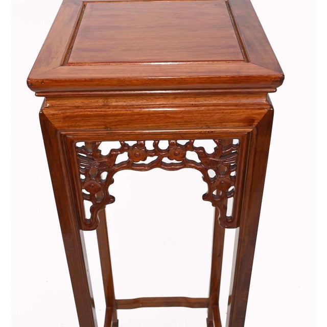 Chinese Pedestal Tables, Set of 2 For Sale - Image 6 of 10