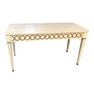 Alexa Hampton for Hickory Chair Mirrored Vanity Dressing Table For Sale