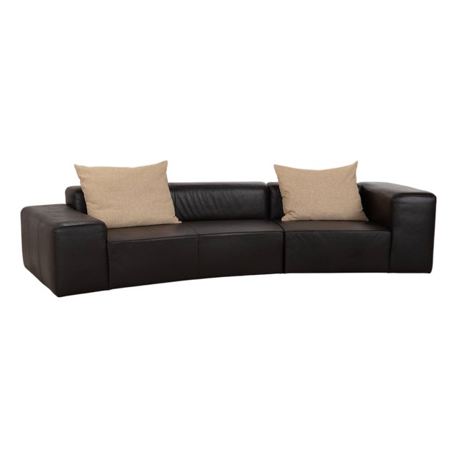 Quantum Four-Seater Sofa in Leather from Ewald Schillig For Sale