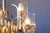 Mid-Century Modern Vintage Brass and Crystal 9-Light Chandelier by Gaetano Sciolari for Sciolari, 1970s For Sale - Image 3 of 18