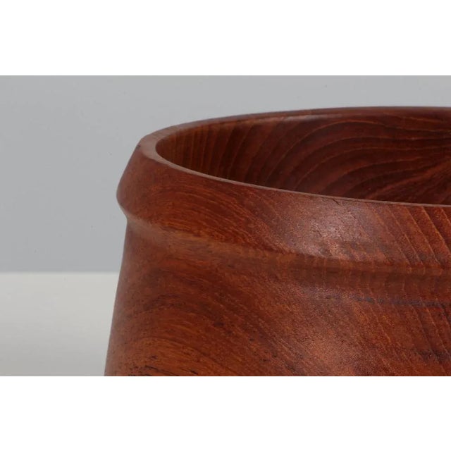 Teak Bowl, 1960s, in Very Good conditions. Designed 1960 to 1969 This piece is attributed to the mentioned designer/maker....