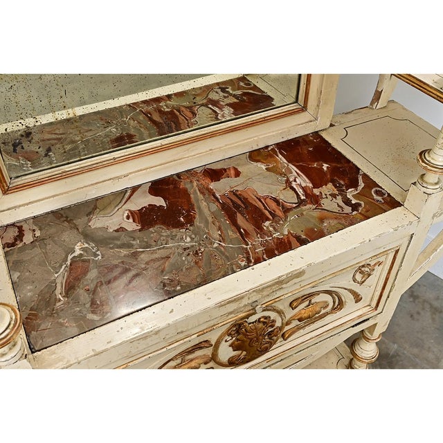 French 19th Century Art Nouveau Hall Tree For Sale - Image 14 of 18