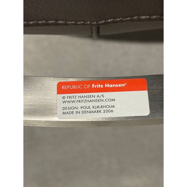 2000 - 2009 Pair of Poul Kjaerholm Pk22 Chairs For Sale - Image 5 of 13