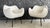 Modern Mid-20th Century Modernism White RM58 Armchairs by Roman Modzelewski for Vzór, 2016, Set of 2 For Sale - Image 3 of 18