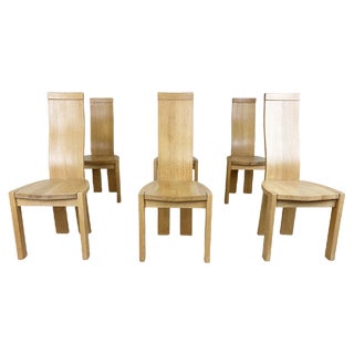 Dining Chairs by Rob & Dries Van Den Berghe, 1980s, Set of 2 For Sale