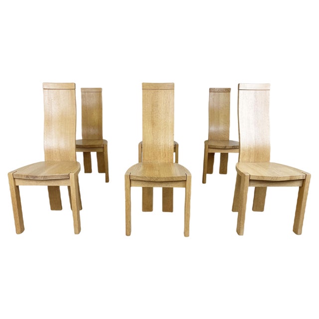 Dining Chairs by Rob & Dries Van Den Berghe, 1980s, Set of 2 For Sale