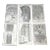 Authentic Antique 18th C. Palatial Garden Plan Imperial Folio Size Copperplate Engravings - Set of 6 For Sale