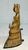 Ntique Early 1800s Gold Gilded Bronze Thai Rattanakosin Buddha Statue Sculpture For Sale - Image 13 of 18