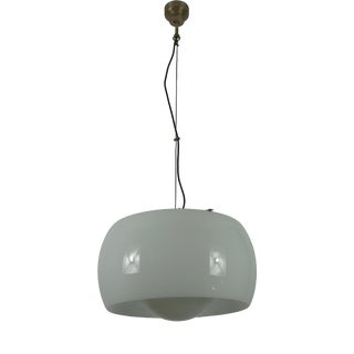 Large Omega Pendant Lamp attributed to Vico Magistretti for Artemide, Italy, 1960, 1970s For Sale