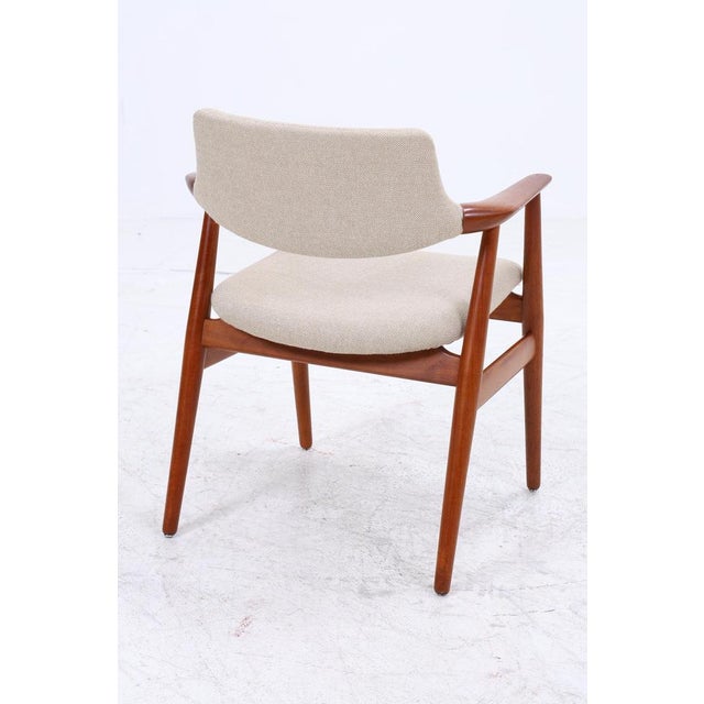 Vintage Teak Chair by Erik Kirkegaard for Glostrup For Sale - Image 11 of 15