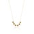 Contemporary 2.98ct Emerald Cut Green Sapphire Diamond 14k Gold Link Chain Necklace For Sale In New York - Image 6 of 15