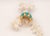 Metal 1960s Vintage 18k Yellow Gold Persian Turquoise Dome Ring, Size 5.75 For Sale - Image 7 of 10