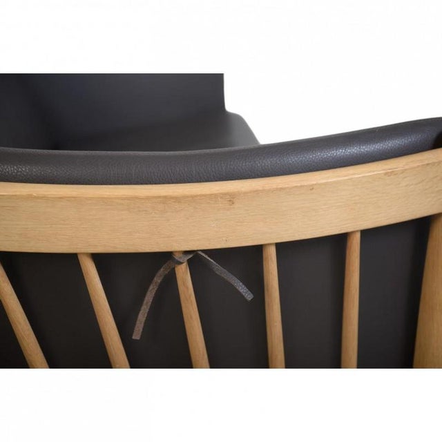 3-Seater Sofa in Dark Brown Leather by Erik Jørgensen, 2012 For Sale - Image 11 of 18