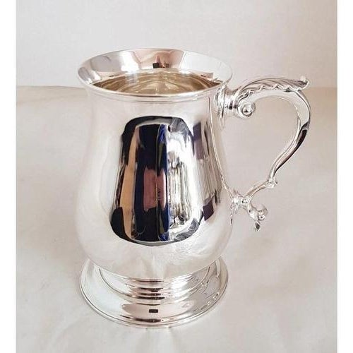 Antique Victorian Sterling Silver Tankard from Chawner & Co., London, 1882 For Sale - Image 10 of 18