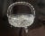 Transparent Antique Eapg Cut Glass Basket or Bowl, American Brilliant Period For Sale - Image 8 of 12