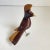 Wood Mid Century Hand Carved Birds in Palo Fierro Wood a Pair For Sale - Image 7 of 10
