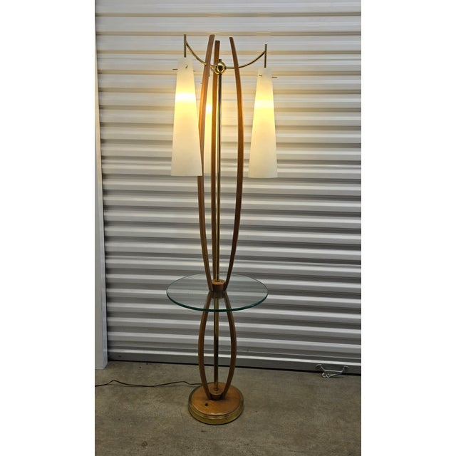 Mid-Century Modern 1950s Mid Century Modern Floor Lamp by Majestic For Sale - Image 3 of 10