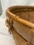 Large Vintage Splint Handwoven Wicker Floor Basket For Sale - Image 4 of 12