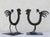 Mid-Century Folk Art Iron Rooster Candlesticks, 1970s, Set of 2 For Sale - Image 11 of 12
