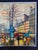 Mid-Century Modern Impressionist Paris Cityscape Oil Painting For Sale - Image 4 of 8