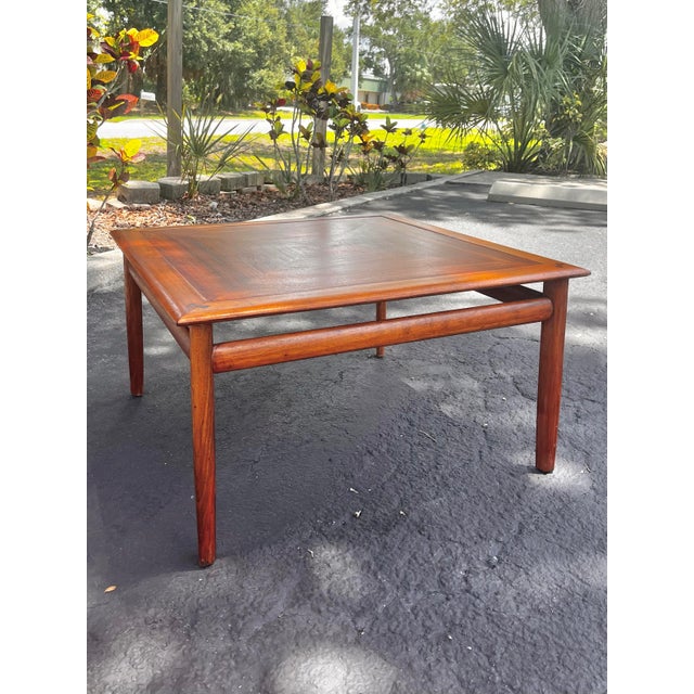 Mid Century Modern Coffee Table With Butterfly Joint | ‘Parallel’ Collection by Barney Flagg for Drexel Furniture For Sale - Image 10 of 12