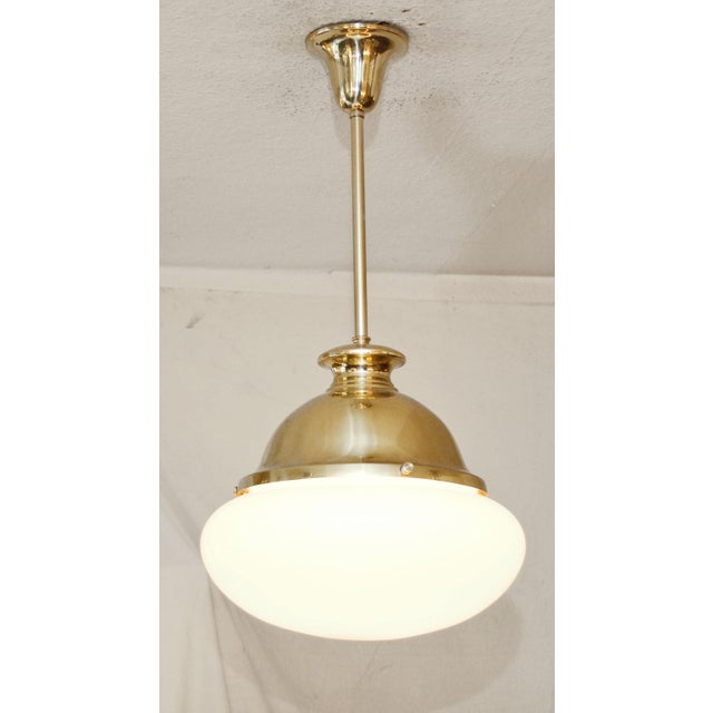 1920s Art Deco Pendant Lamp, 1920s For Sale - Image 5 of 5