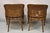 Vintage Hollywood Regency Faux Bamboo Cane Barrel Back Lounge Chairs (A) - Pair For Sale - Image 12 of 12