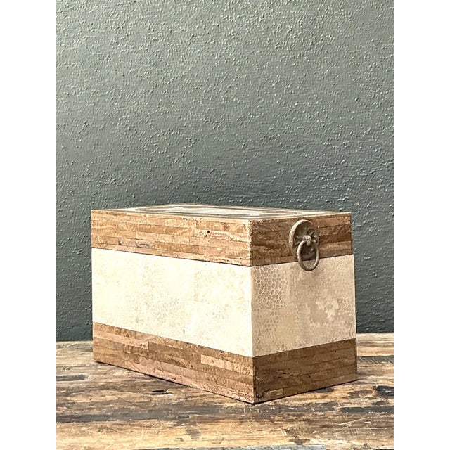 Vintage Tessellated Stone Box For Sale - Image 14 of 18