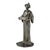 Matte, Lady with Casket, 1900s, Pewter For Sale - Image 6 of 10