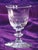 Glass Antique Clear Stemmed Wine Glass, Handmade Mouth Blown & Cut Fluting & Panels 1820-60's For Sale - Image 7 of 7