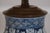 Vintage Chinese Willow Blue & White Porcelain Vase Lamp For Sale In Philadelphia - Image 6 of 13