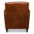 Brown Classic Leather Armchair For Sale - Image 8 of 12