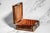 Extraordinary Antique English Burl Wood Cigar Box Sterling Silver Fittings Luxury Home Decor Tobacciana For Sale In New York - Image 6 of 18