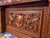 American Presidential "Resolute Desk" Carved Mahogany Handcrafted Executive Partners Desk For Sale - Image 3 of 12
