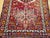 Antique Persian Heriz Karajeh Runner, Hand-Knotted Wool, Geometric Medallion Pattern, Red & Navy, 4x14 For Sale - Image 14 of 18