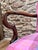 1980s Pair of Rococo Style Upholstered Dining Chairs in Harris Tweed For Sale - Image 9 of 12