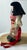 Japanese Mid 20th Century Traditional Japanese Ichimatsu Ningyo Doll Standing Ornate Floral Kimono 18.5”h For Sale - Image 3 of 12