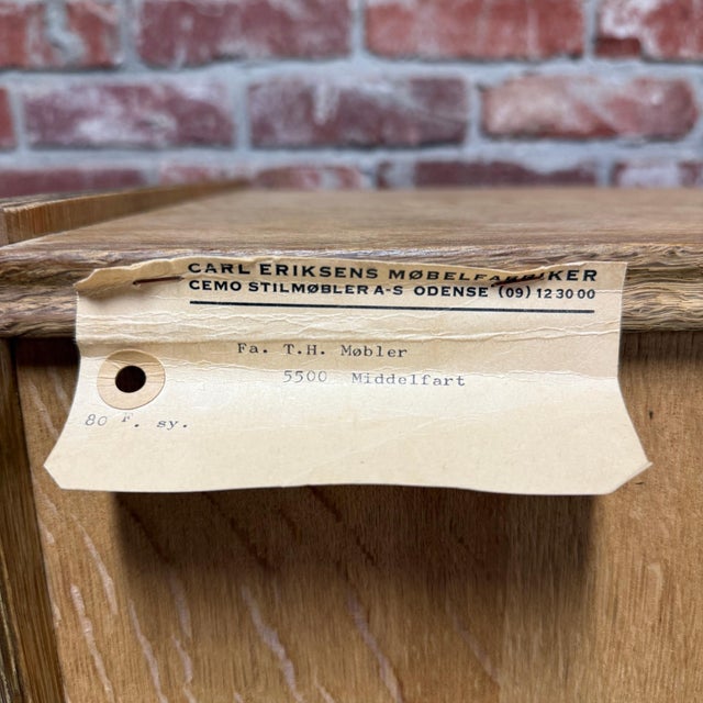 Mid 20th Century Danish Oak Chest by Henning Kjærnulf, Attributed For Sale - Image 9 of 9