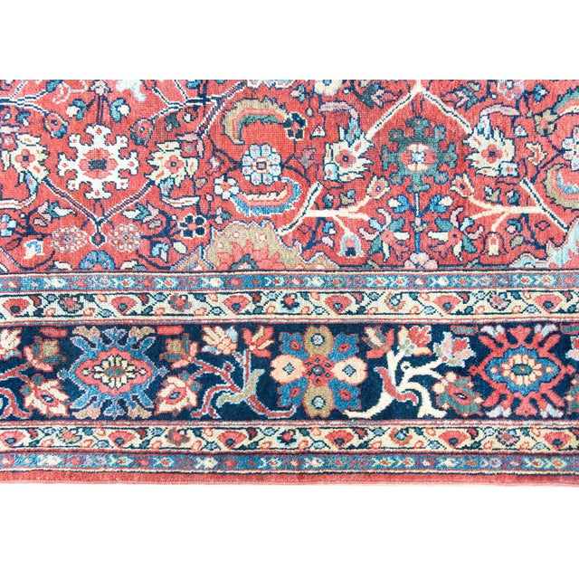Early 20th Century Persian Sultanabad Rug For Sale - Image 14 of 14