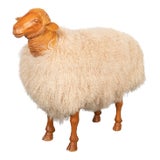 Large Sheep Sculpture by Carlos Villegas For Sale