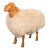 Large Sheep Sculpture by Carlos Villegas For Sale