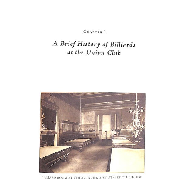 "Billiards at the Union Club 1836-2007" 2007 Bray, Michael D. For Sale - Image 17 of 18